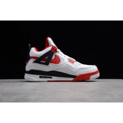 Nike Erkek Id Air Jordan 4 Retro Kırmızı Basketbol Ayakkabısı Türkiye - Z4WKSE95